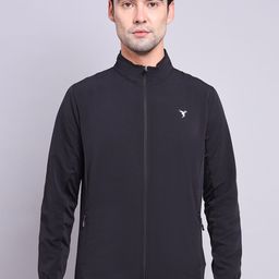 Technosport Mock Collar Antimicrobial Training Jacket-35