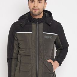 Duke Colourblocked Hooded Padded Jacket-image-51