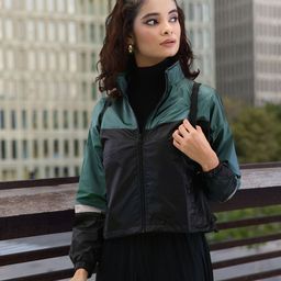 DressBerry Colourblocked Tailored Jacket-image-67