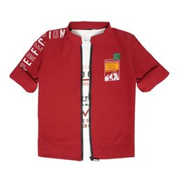 CAVIO Boys Band Collar Lightweight Tailored Jacket With T-Shirt-picture-34
