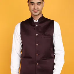 V-Mart Mandarin Collar Nehru Jacket-30