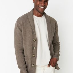 Trendyol Men Brown Tailored Jacket-53