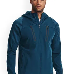 UNDER ARMOUR Strom Zip Detail Hooded Long Sleeves Jackets-58