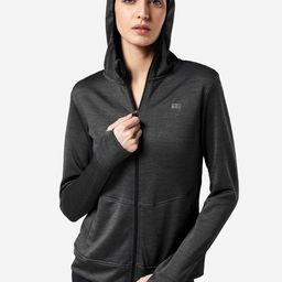 The Souled Store Women Charcoal Reflective Strip Sporty Jacket-picture-52