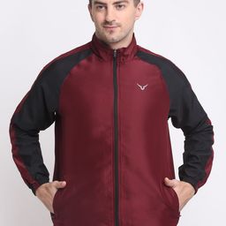 Invincible Men Colorblocked Classic Jacket-image-9
