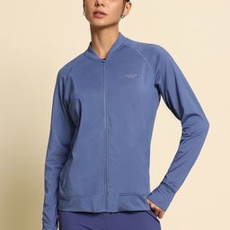 Van Heusen Mock Collar Long Sleeves Sporty Jacket-56