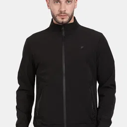 t-base Mock Collar Lightweight Open Front Jakcet-1