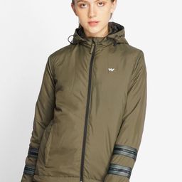 Wildcraft Women Olive Green Lightweight Sporty Jacket-image-62