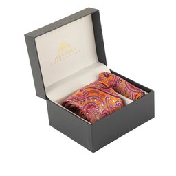 Alvaro Castagnino Men Pink Printed Accessory Gift Set-picture-21