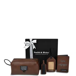 Smith & Blake Unisex Happy Textured Leather Accessory Gift Set-image-23