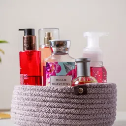 JASMEY HOMES Grey Storage Basket-image-44