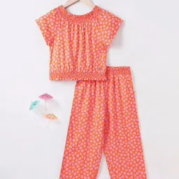Ed-a-Mamma Girls Printed Top with Palazzos-image-48