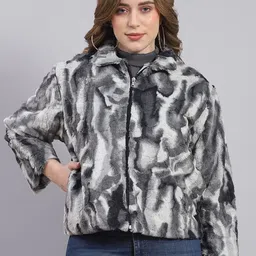 Monte Carlo Abstract Printed Lightweight Tailored Jacket-44