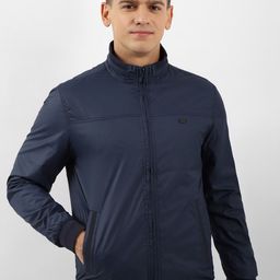 Peter England Casuals Reversible Bomber Jacket-image-63