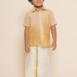 Sethukrishna Boys Shirt Collar Shirt and Dhoti-picture-26