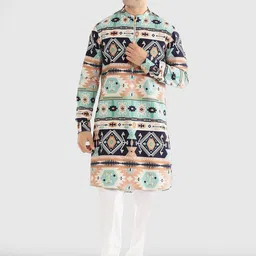 Komal Kothari Ethnic Motif Printed Kurta With Pyjamas-picture-45