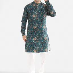 Komal Kothari Ethnic Motif Printed Kurta With Pyjamas-picture-21