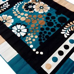 Asad Emporium Rugs Blue Traditional Anti-Skid Carpet-picture-58