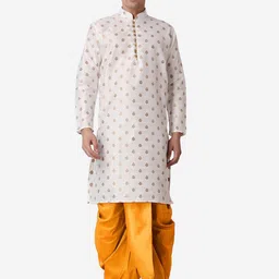 ROYAL KURTA Men Kurta With Dhoti Pants-picture-25