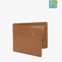 Dezire Crafts Men Tan Textured Two Fold Leather Wallet-18