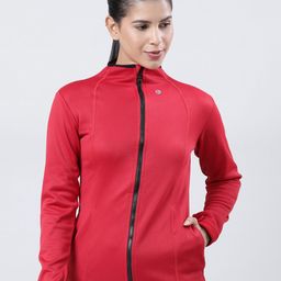 Lovable Sport Mock Collar Sporty Jacket-image-74