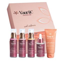 VauriiC 5-Pcs Face Mist-Moisturizer-CC Cream-Serum & Face Scrub Gift Set-11