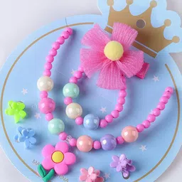 SYGA Girls Floral Design Beaded Jewellery Set-58