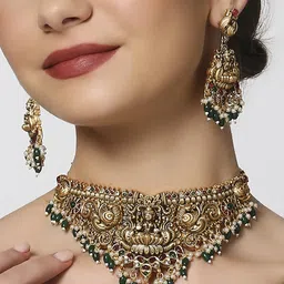 OOMPH Stone Studded Jewellery Set-image-21