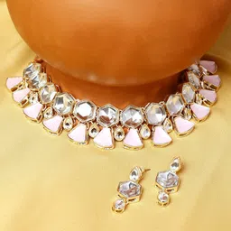 OOMPH Kundan Studded Jewellery Set-17