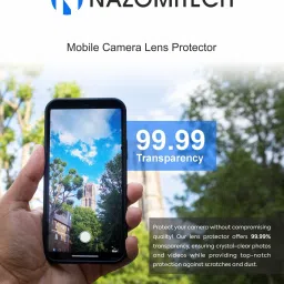 Nazomi Tech Back Camera Lens Glass Protector for Tecno Spark Go 1 image 3