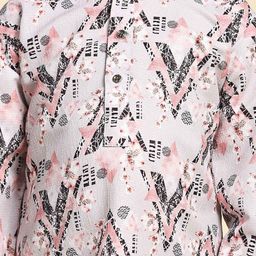Pro-Ethic STYLE DEVELOPER Boys Printed Regular Mirror Work Pure Cotton Kurta with Pyjamas image 2