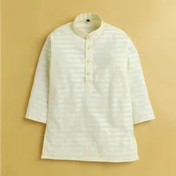 Jeetethnics Boys Striped Regular Kurta with Pyjamas image 3