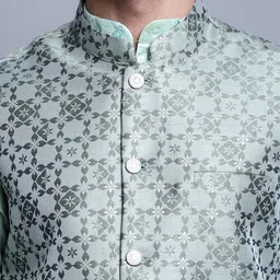 Jompers Woven Design Nehru Jacket image 5