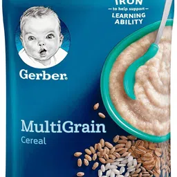 gerber Multigrain Cereal - 227g (8oz) (Pack of 3) Cereal-picture-0