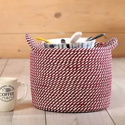 Pano Printed Storage Round Basket-image-9