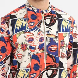 Komal Kothari Graphic Printed Kurta With Pyjamas image 3