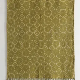 HANDICRAFT PALACE Green Printed Rectangular Cotton Carpet image 2