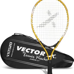 VXT 520 21 inches with full cover Strung Yellow Strung Tennis Racquet-image-53