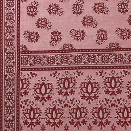 Berrylicious Floral Printed Chanderi Cotton Gotta Patti Kurta with Trousers & Dupatta image 3