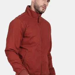 t-base Stand Collar Insulator Bomber Jacket image 5