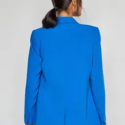 AND Notched Lapel Long Sleeves Single-Breasted Blazer image 3