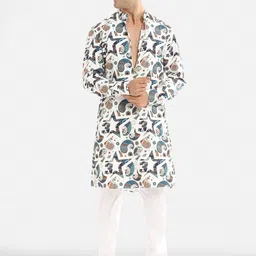 Komal Kothari Graphic Printed Kurta With Pyjamas image 4