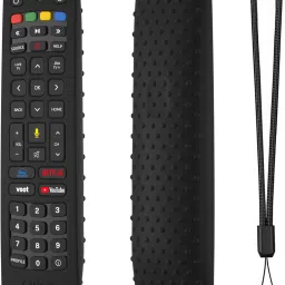 Front & Back Case for Jio Tv Remote Protective Cover with Lanyard [Remote NOT Included]-18