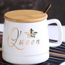 BonZeaL White Text or Slogans Printed Ceramic Mugs 450 ml-17