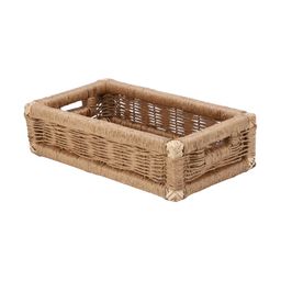 akway Beige Self Design Rattan Multi-Utility Organisers image 4