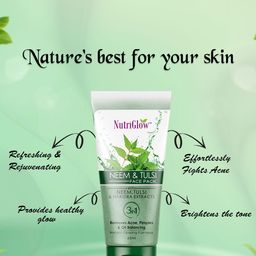 NutriGlow Set Of 2 Oil Control Face Pack & Face Scrub image 4