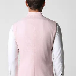 Van Heusen Checked Nehru Jacket image 5