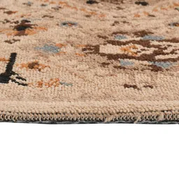 PRESTO Beige & Brown Traditional Printed No Shredding Rectangular Carpet image 4