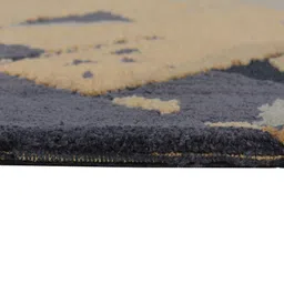 PRESTO Brown Gold Toned Abstract Woven-Design Rectangular Carpet image 4