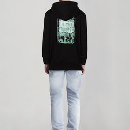 Gini and Jony Boys Graphic Printed Hooded Open Front Jacket image 2